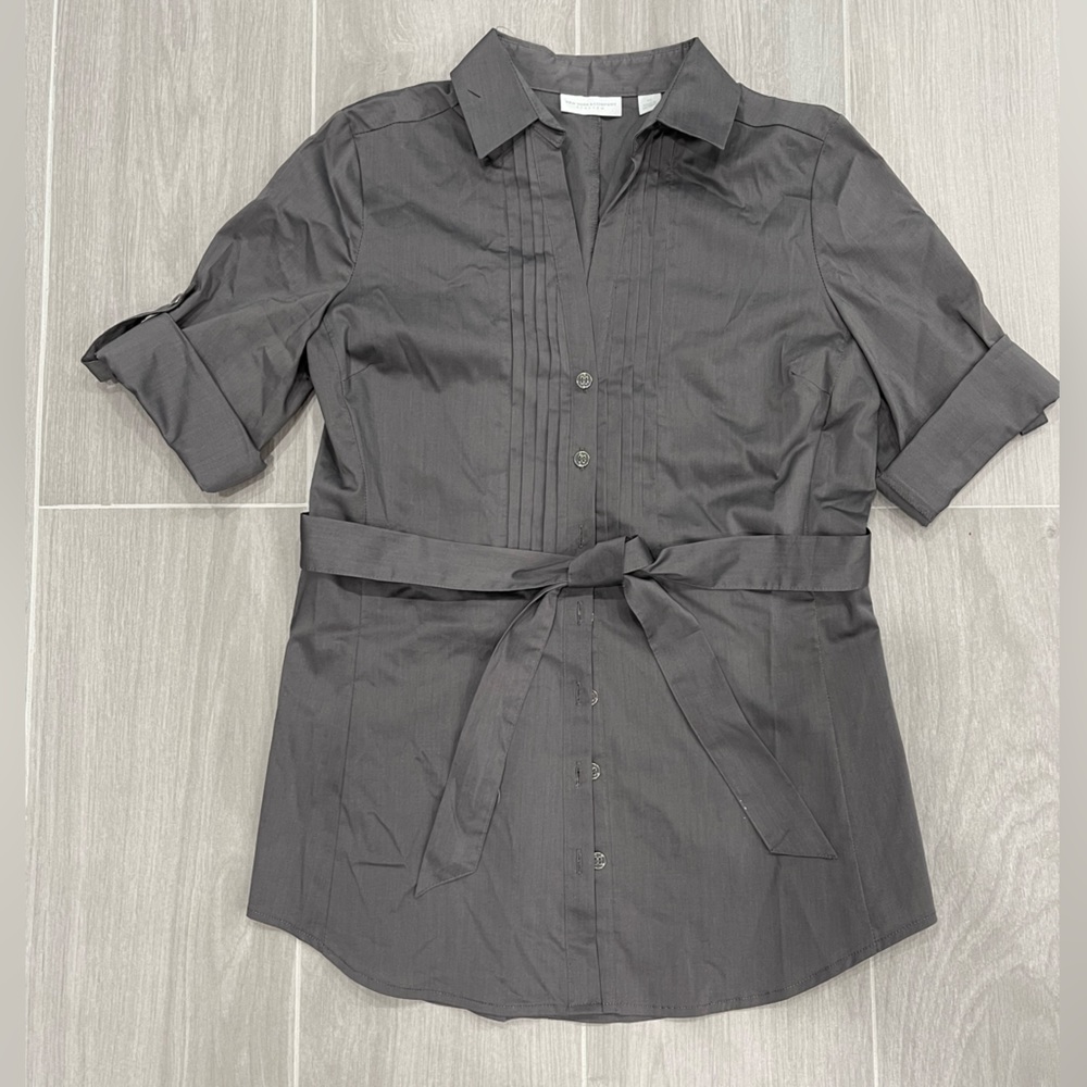 New York & Company Button Down Blouse